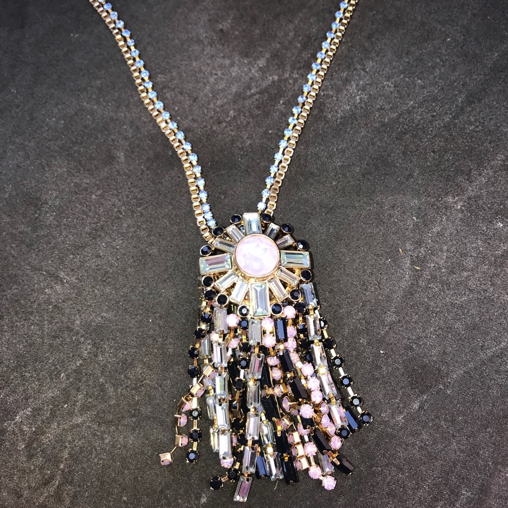 Kate Spade long multi colored necklace